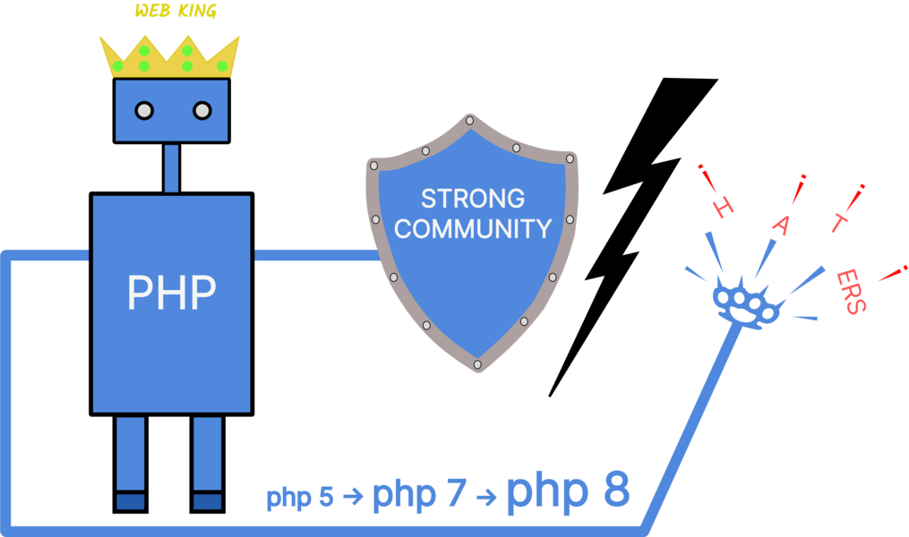 Жартівливий принт - PHP WEB KING. Жартівливий принт - PHP WEB KING.